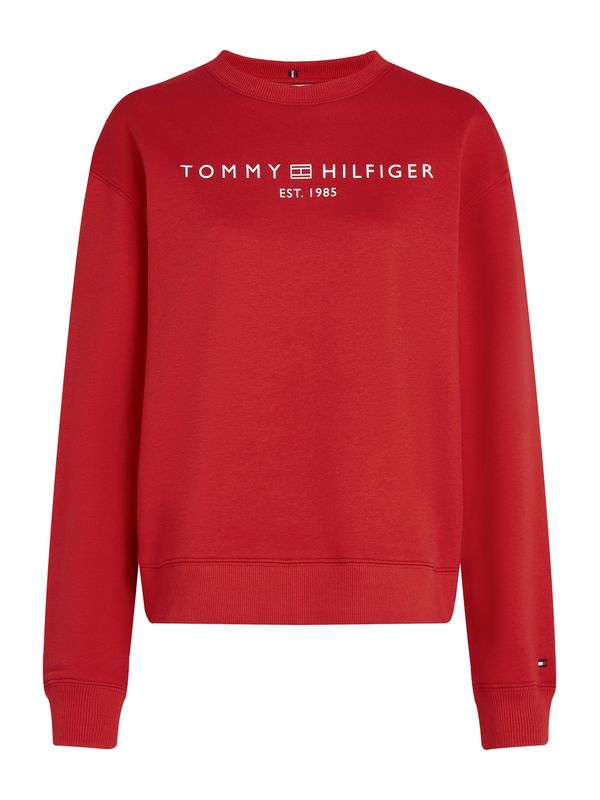 TOMMY HILFIGER TOMMY HILFIGER Sweater majica  svijetlo crvena / bijela