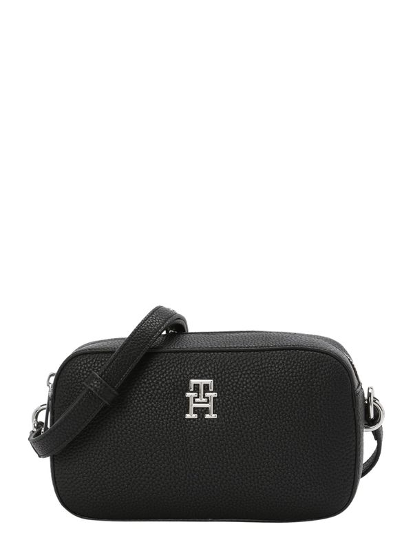 TOMMY HILFIGER TOMMY HILFIGER Torba preko ramena 'Emblem'  crna