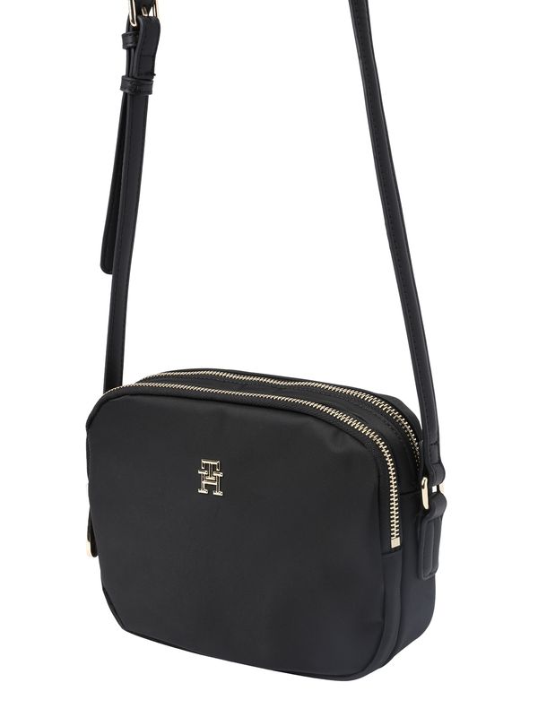 TOMMY HILFIGER TOMMY HILFIGER Torba preko ramena 'Poppy'  zlatna / crna