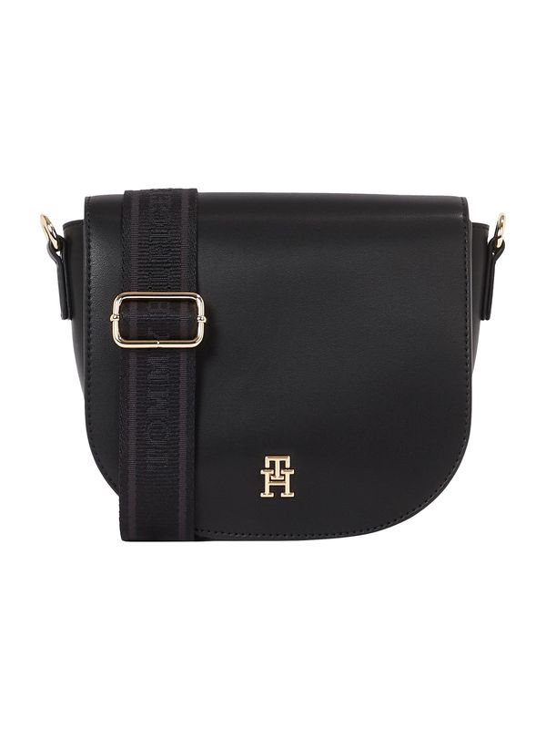 TOMMY HILFIGER TOMMY HILFIGER Torba preko ramena  zlatna / crna