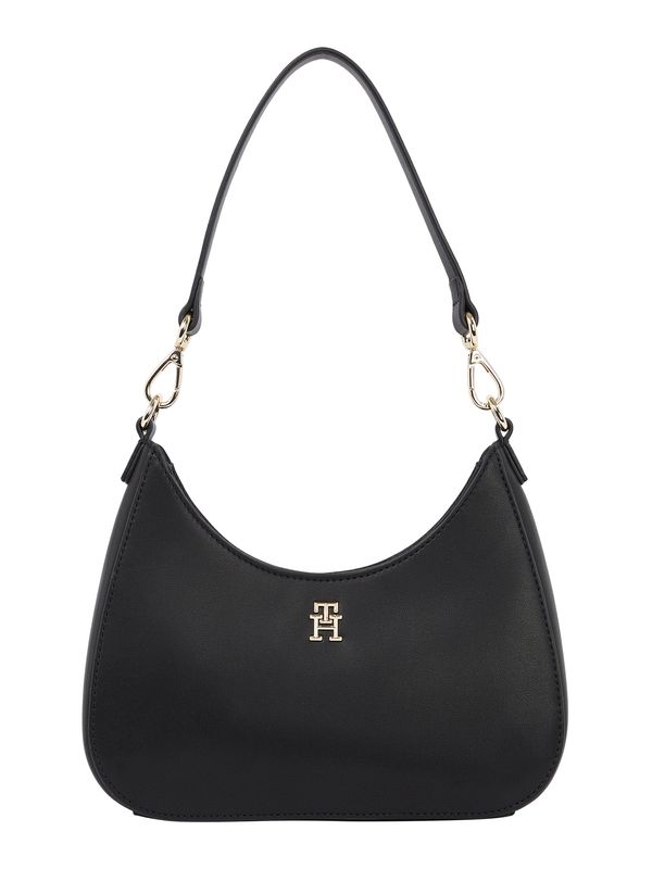 TOMMY HILFIGER TOMMY HILFIGER Torba za na rame  zlatna / crna