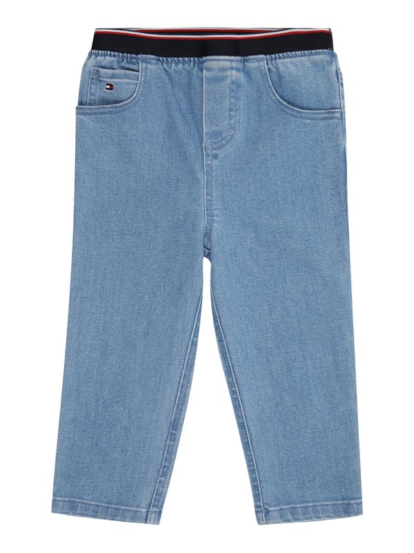 TOMMY HILFIGER TOMMY HILFIGER Traperice 'MICRO GLOBAL STRIPE DENIM PANTS'  plavi traper