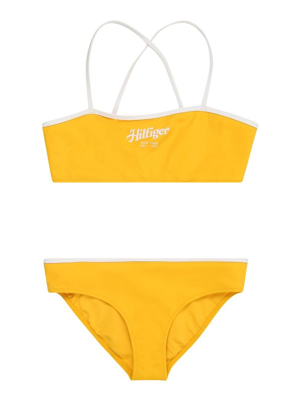 Tommy Hilfiger Underwear Tommy Hilfiger Underwear Bikini  narančasto žuta / bijela