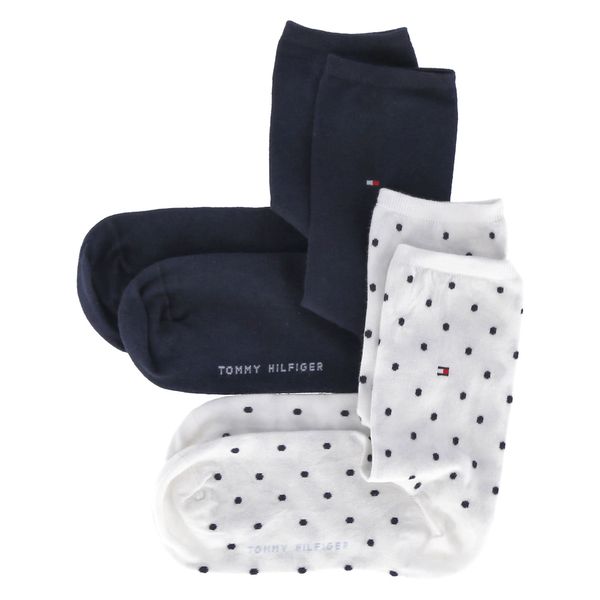 Tommy Hilfiger Underwear Tommy Hilfiger Underwear Čarape  tamno plava / crna / bijela