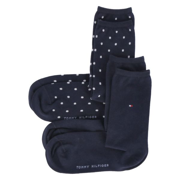 Tommy Hilfiger Underwear Tommy Hilfiger Underwear Čarape  tamno plava / crvena / bijela