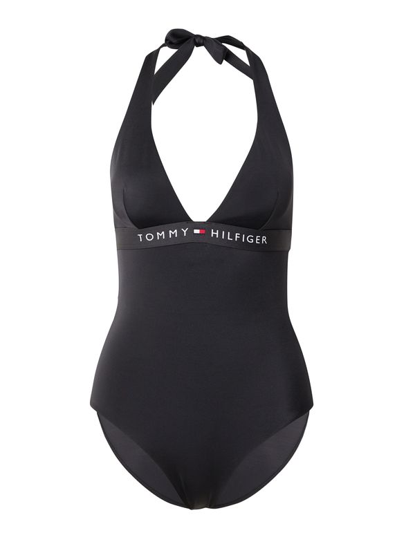 Tommy Hilfiger Underwear Tommy Hilfiger Underwear Jednodijelni kupaći kostim  crna / bijela