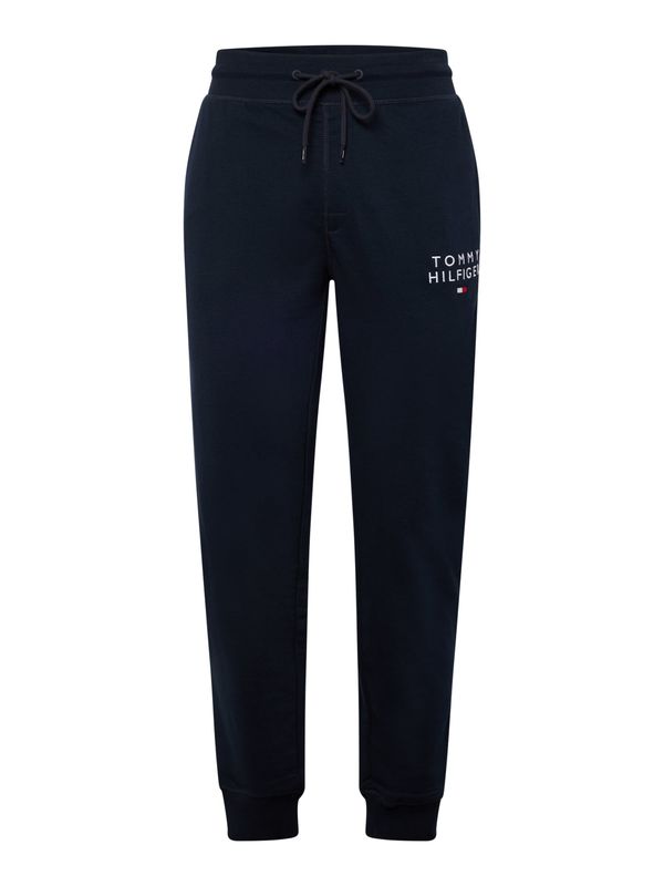 Tommy Hilfiger Underwear Tommy Hilfiger Underwear Pidžama hlače  noćno plava / vatreno crvena / bijela