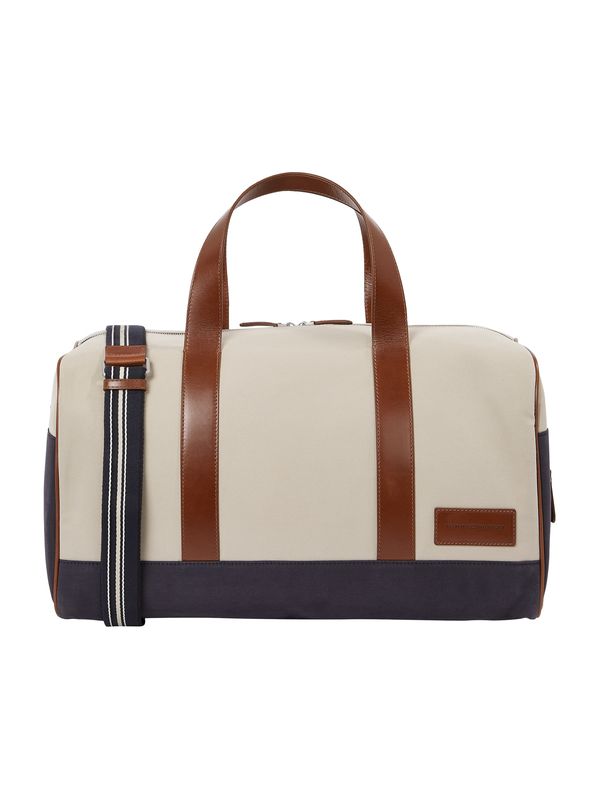 TOMMY HILFIGER TOMMY HILFIGER Vikend torba  bež / mornarsko plava / smeđa