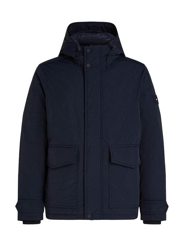 TOMMY HILFIGER TOMMY HILFIGER Zimska parka 'Rockie'  mornarsko plava / krvavo crvena / bijela