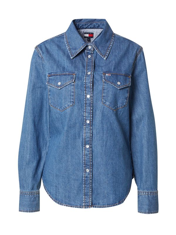 Tommy Jeans Tommy Jeans Bluza  plavi traper