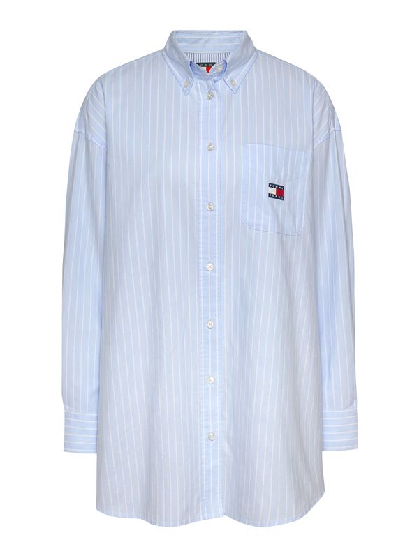 Tommy Jeans Tommy Jeans Bluza  svijetloplava / bijela