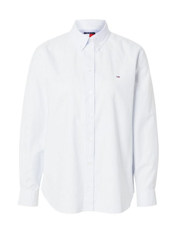 Tommy Jeans Tommy Jeans Bluza  svijetloplava / bijela
