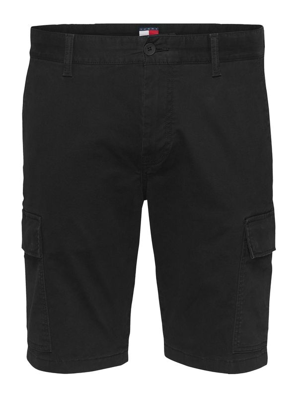 Tommy Jeans Tommy Jeans Cargo hlače 'SCANTON'  crna