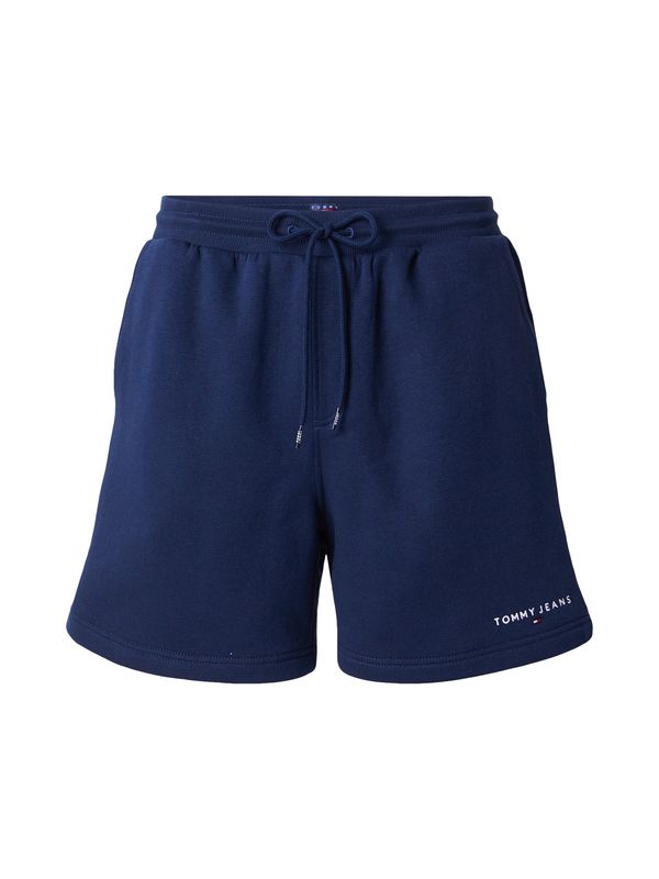 Tommy Jeans Tommy Jeans Hlače  mornarsko plava / bijela