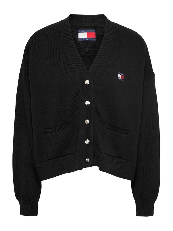 Tommy Jeans Tommy Jeans Kardigan  crna