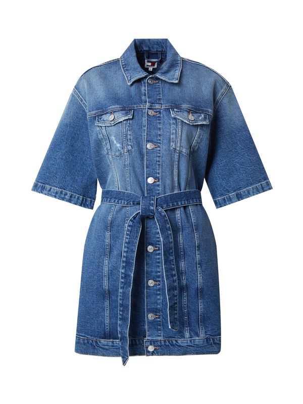 Tommy Jeans Tommy Jeans Košulja haljina  plavi traper