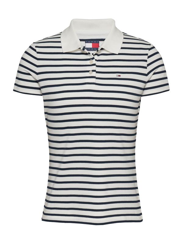 Tommy Jeans Tommy Jeans Majica 'ESSENTIAL'  crna / bijela