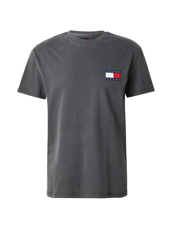 Tommy Jeans Tommy Jeans Majica 'HERITAGE'  morsko plava / tamo siva / crvena / bijela