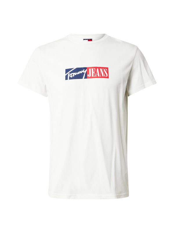 Tommy Jeans Tommy Jeans Majica  morsko plava / crvena / bijela