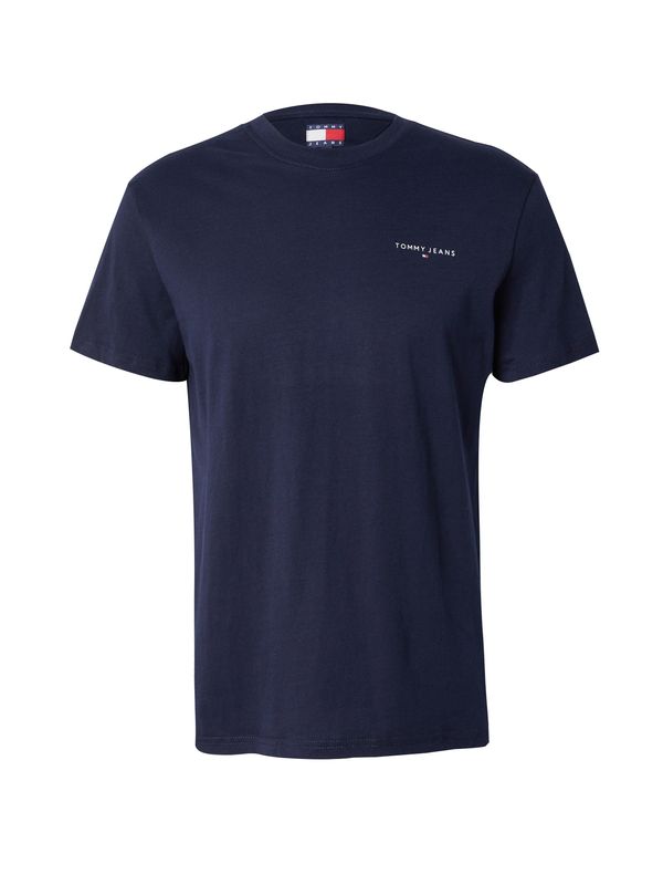 Tommy Jeans Tommy Jeans Majica  noćno plava / prljavo bijela