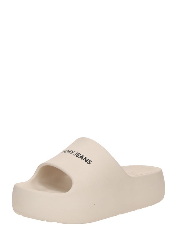 Tommy Jeans Tommy Jeans Natikače s potpeticom 'ESS'  boja pijeska / crna
