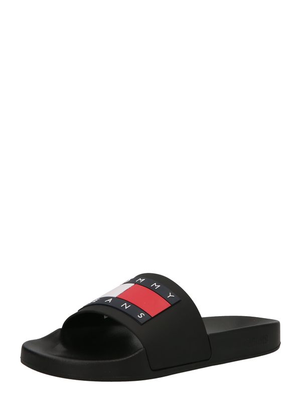 Tommy Jeans Tommy Jeans Natikače s potpeticom 'Essential'  mornarsko plava / crvena / crna / bijela