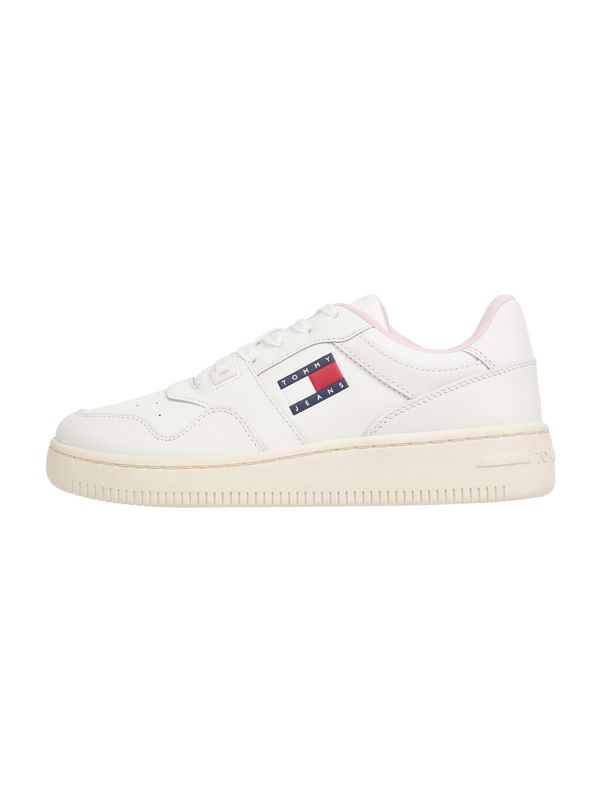 Tommy Jeans Tommy Jeans Niske tenisice 'Retro Basket Ess Meg 3A3'  mornarsko plava / crvena / bijela