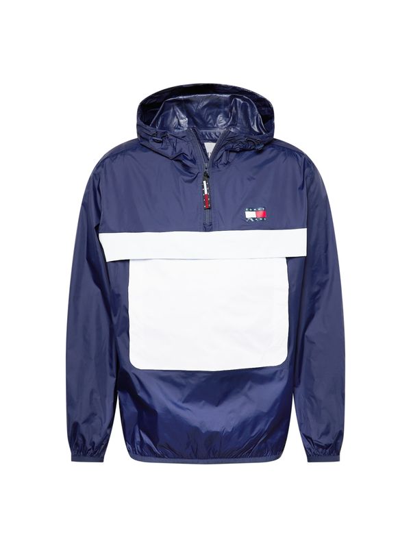 Tommy Jeans Tommy Jeans Prijelazna jakna 'Chicago'  mornarsko plava / svijetloplava / crvena / bijela