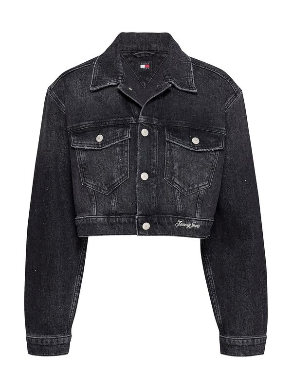 Tommy Jeans Tommy Jeans Prijelazna jakna  crni traper
