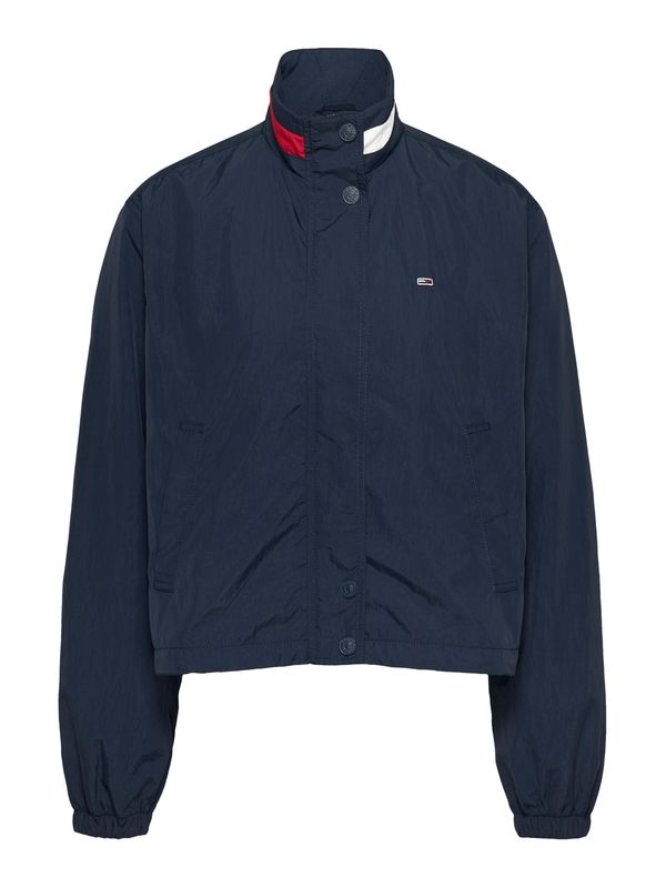 Tommy Jeans Tommy Jeans Prijelazna jakna 'ESSENTIAL'  morsko plava / tamno crvena / bijela
