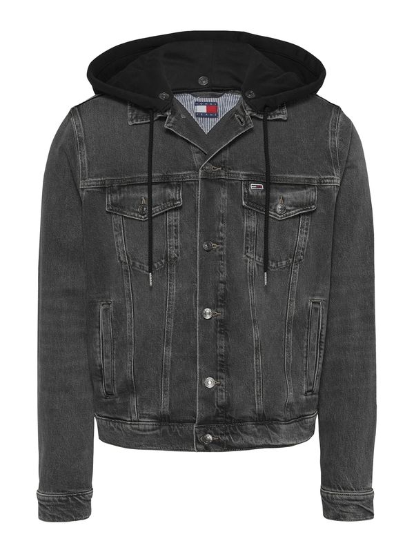 Tommy Jeans Tommy Jeans Prijelazna jakna 'RYAN'  crni traper