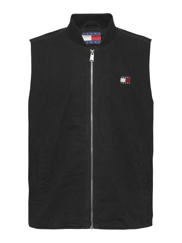 Tommy Jeans Tommy Jeans Prsluk  crna
