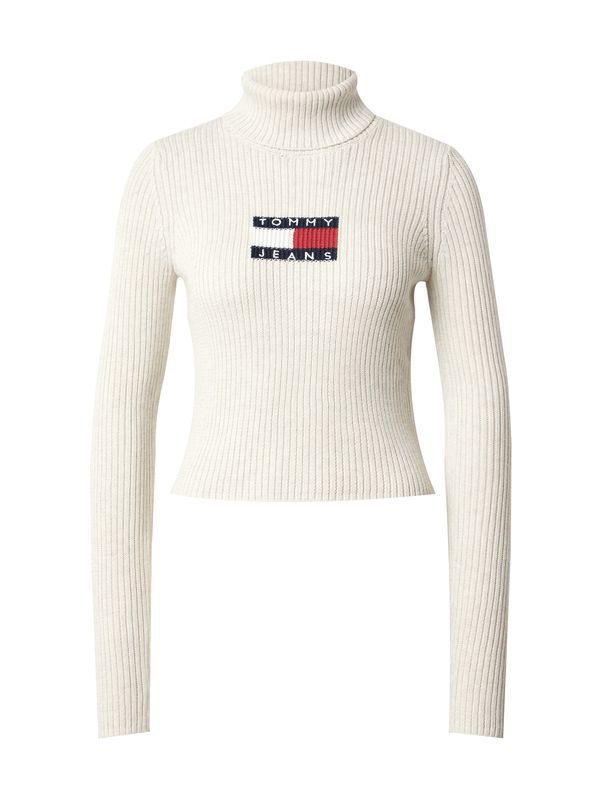 Tommy Jeans Tommy Jeans Pulover  bež / mornarsko plava / crvena