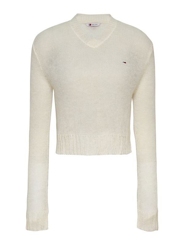 Tommy Jeans Tommy Jeans Pulover  bijela