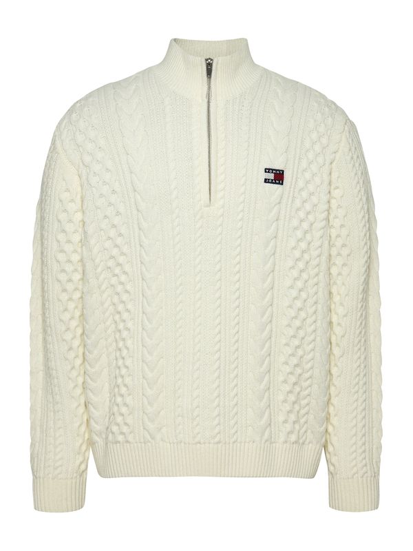 Tommy Jeans Tommy Jeans Pulover  bijela