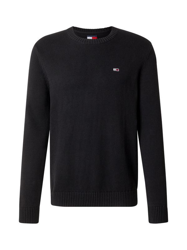 Tommy Jeans Tommy Jeans Pulover 'ESSENTIALS'  crna