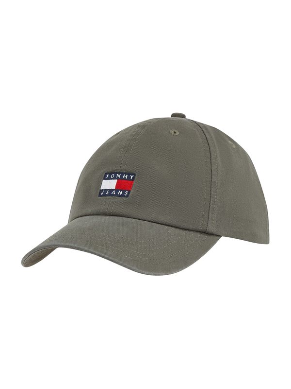Tommy Jeans Tommy Jeans Šilterica 'HERITAGE'  mornarsko plava / maslinasta / crvena / bijela