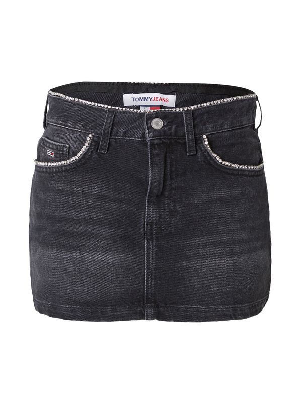 Tommy Jeans Tommy Jeans Suknja 'SOPHIE'  crvena / crni traper / bijela