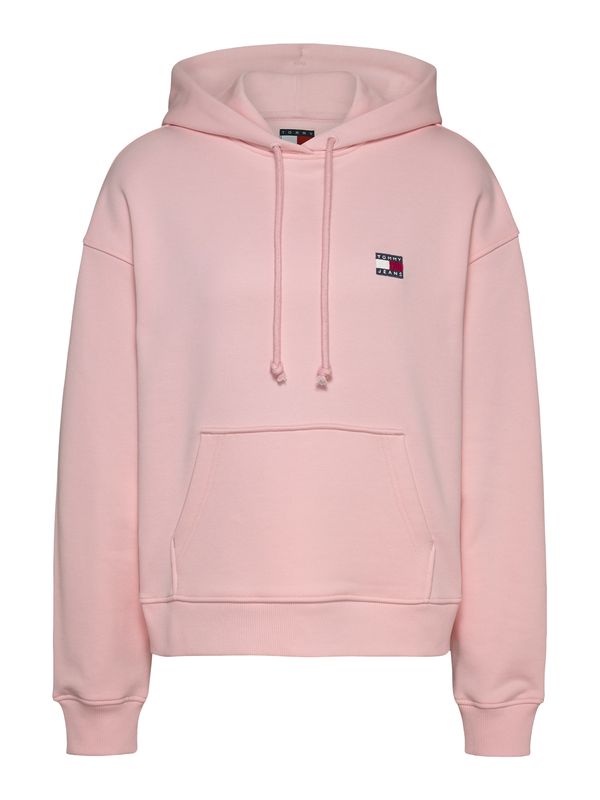 Tommy Jeans Tommy Jeans Sweater majica  mornarsko plava / roza / crvena / bijela