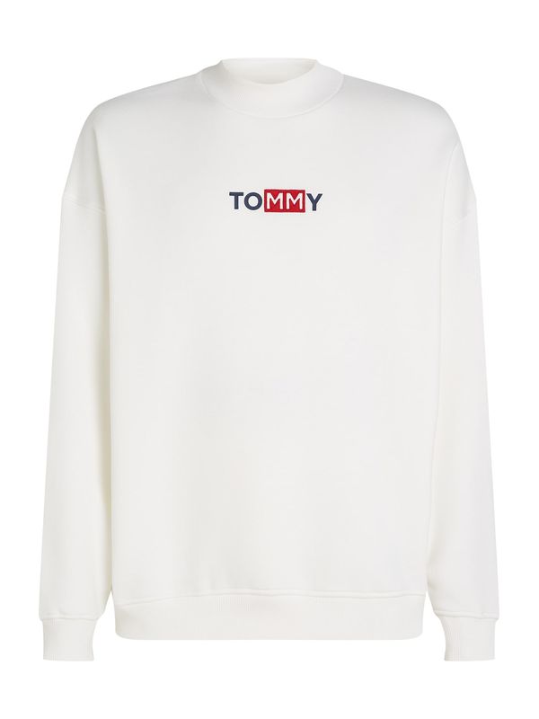 Tommy Jeans Tommy Jeans Sweater majica  mornarsko plava / rubin crvena / bijela