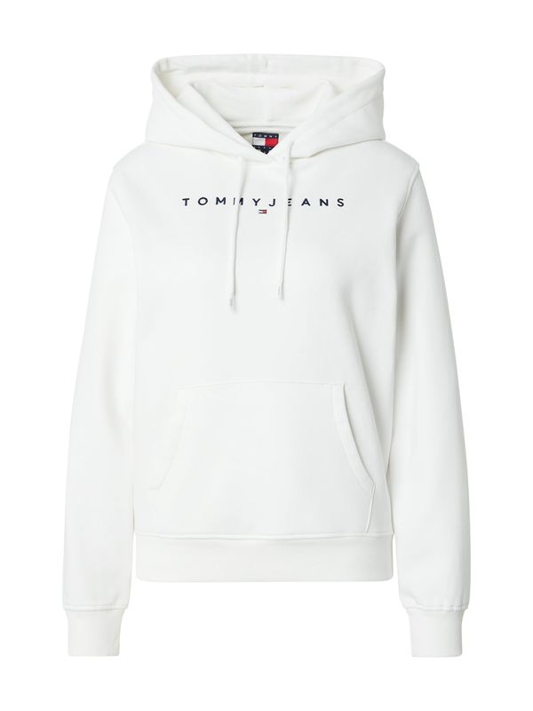 Tommy Jeans Tommy Jeans Sweater majica  mornarsko plava / svijetlocrvena / bijela