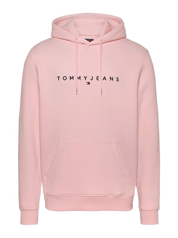 Tommy Jeans Tommy Jeans Sweater majica  prljavo roza / crna