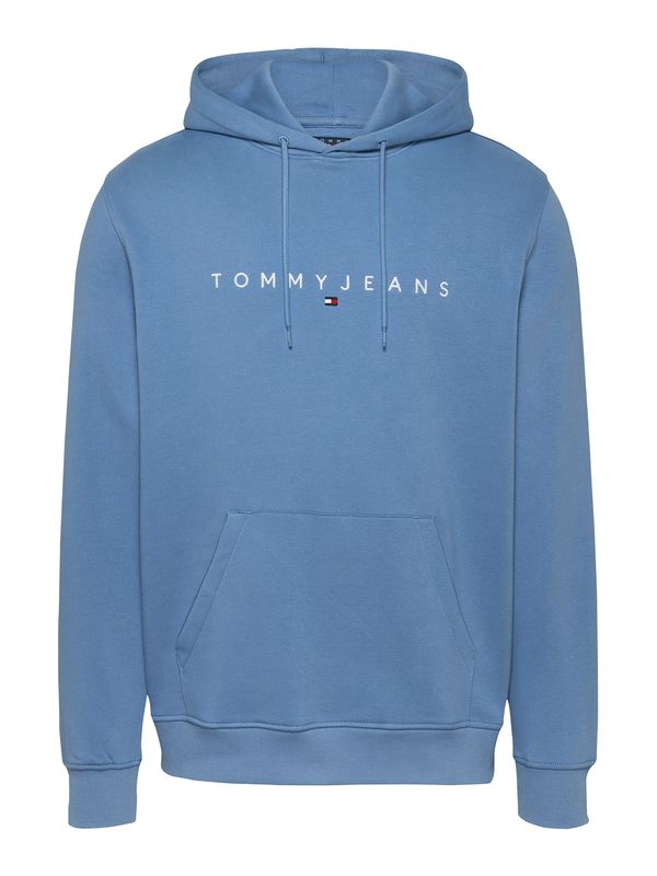 Tommy Jeans Tommy Jeans Sweater majica  svijetloplava / bijela