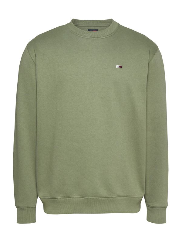 Tommy Jeans Tommy Jeans Sweater majica  zelena melange
