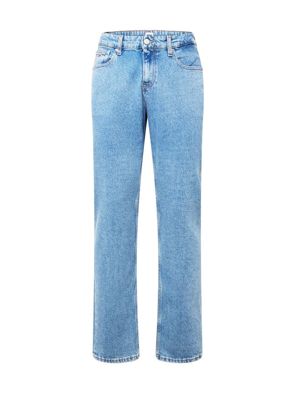 Tommy Jeans Tommy Jeans Traperice 'RYAN STRAIGHT'  plavi traper / tamno plava / svijetlo crvena / bijela