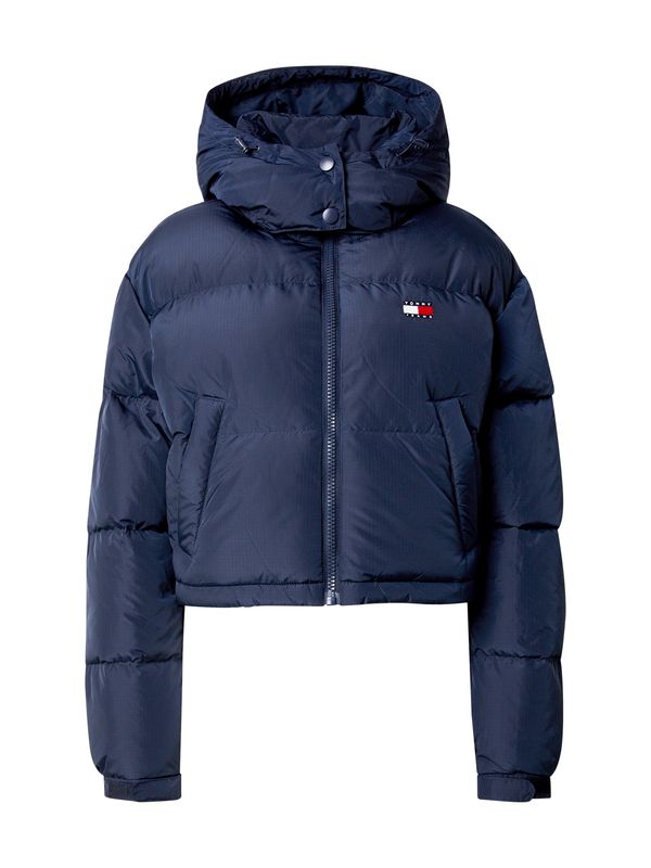 Tommy Jeans Tommy Jeans Zimska jakna 'ALASKA'  mornarsko plava / crvena / bijela