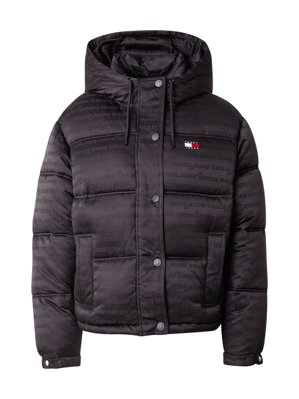 Tommy Jeans Tommy Jeans Zimska jakna  crna