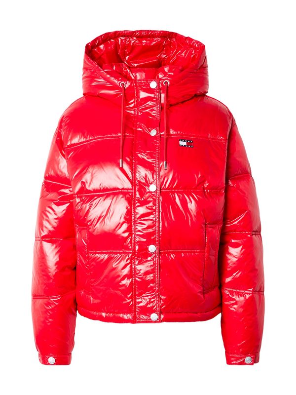 Tommy Jeans Tommy Jeans Zimska jakna  crvena