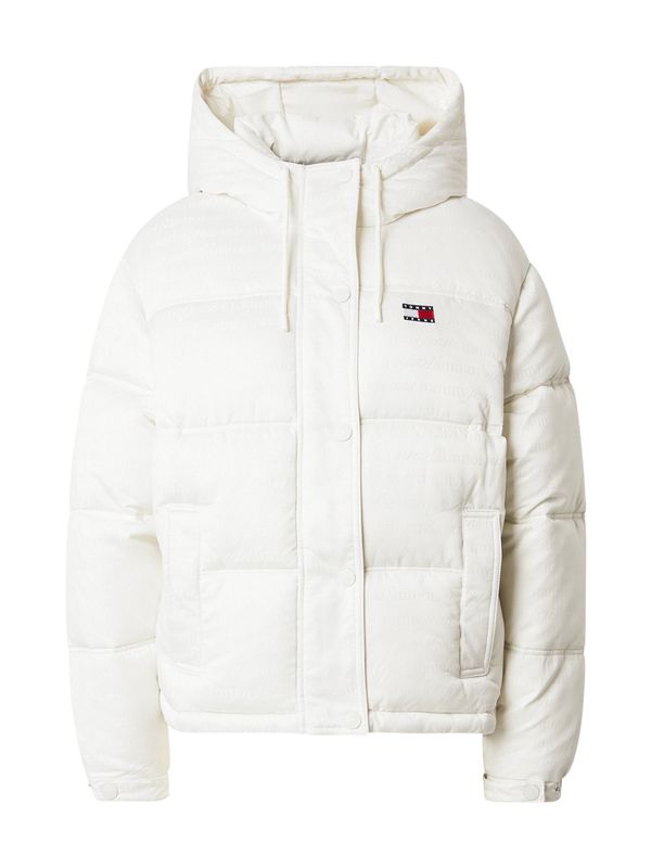 Tommy Jeans Tommy Jeans Zimska jakna  mornarsko plava / krvavo crvena / bijela