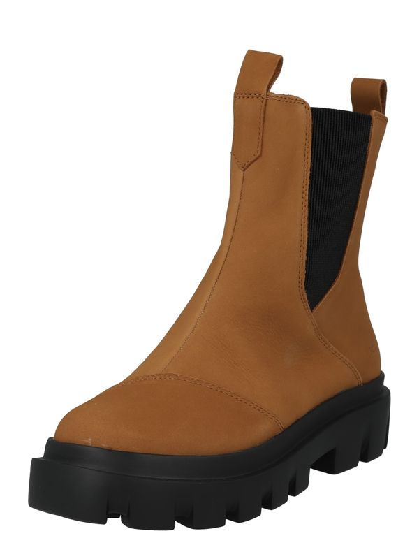 TOMS TOMS Chelsea čizme 'ROWAN'  konjak / crna